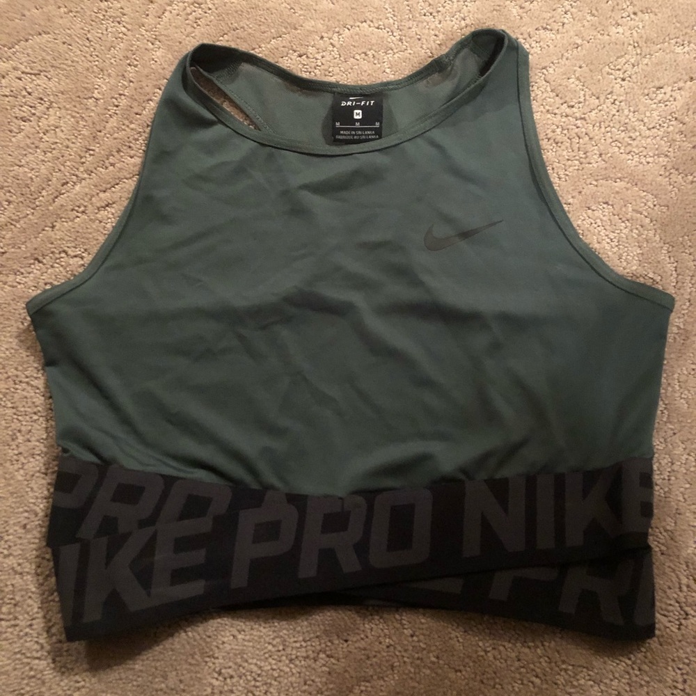 Nike dry fit crop top